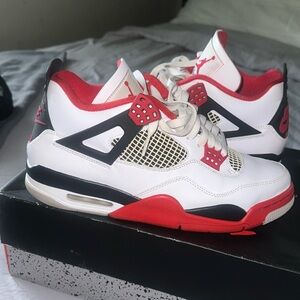 jordan retro 4 fire reds
